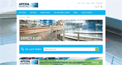 Desktop Screenshot of apcoa.ie
